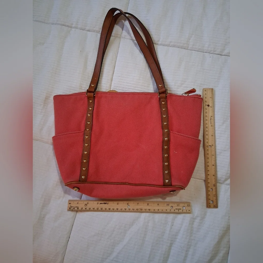 Michael Kors Tote with Brown Accents